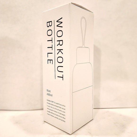 NWT KINTO WORKOUT BOTTLE 480ml / 16oz Color Clear - Picture 4 of 11